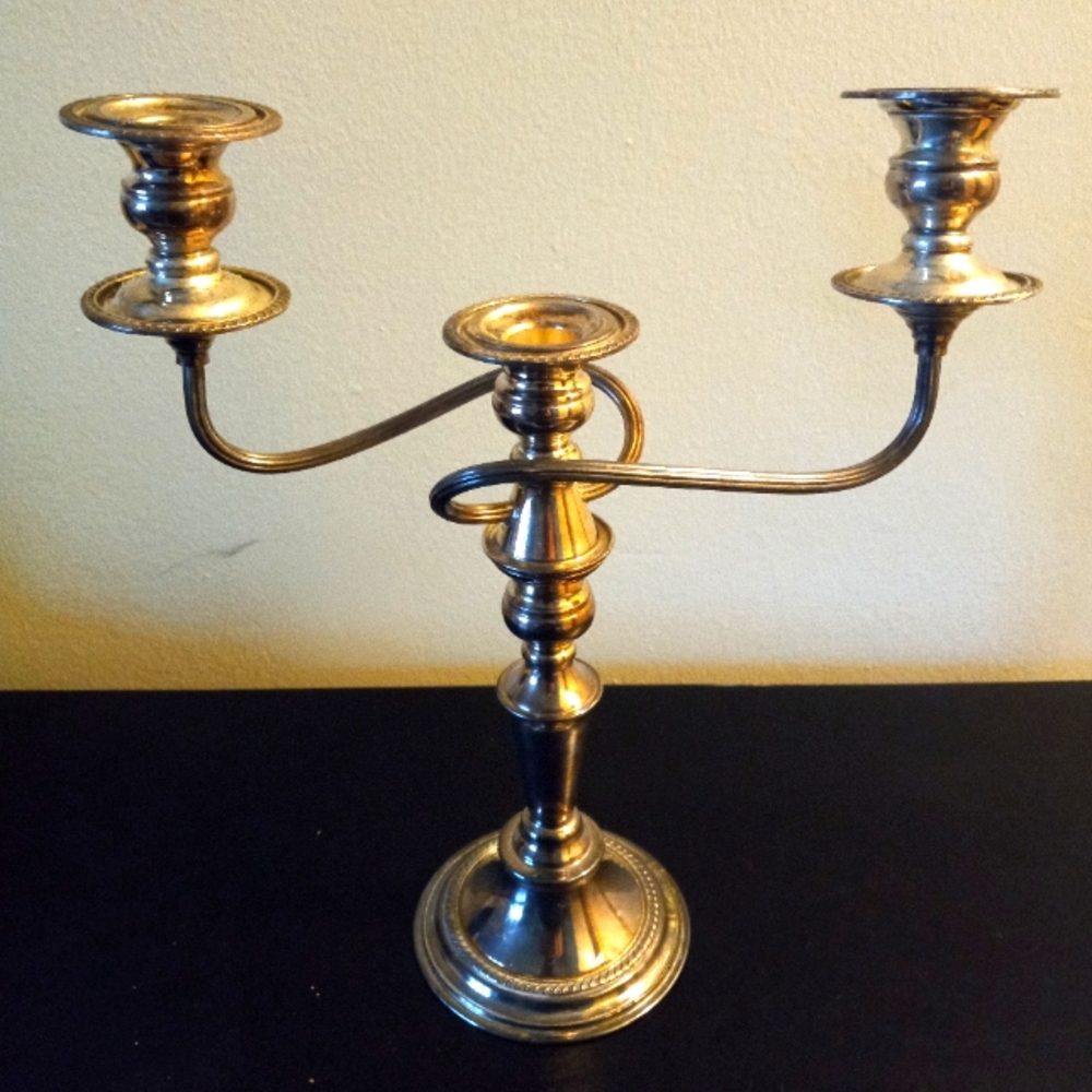 Cavendish Silver-plated Candelabra